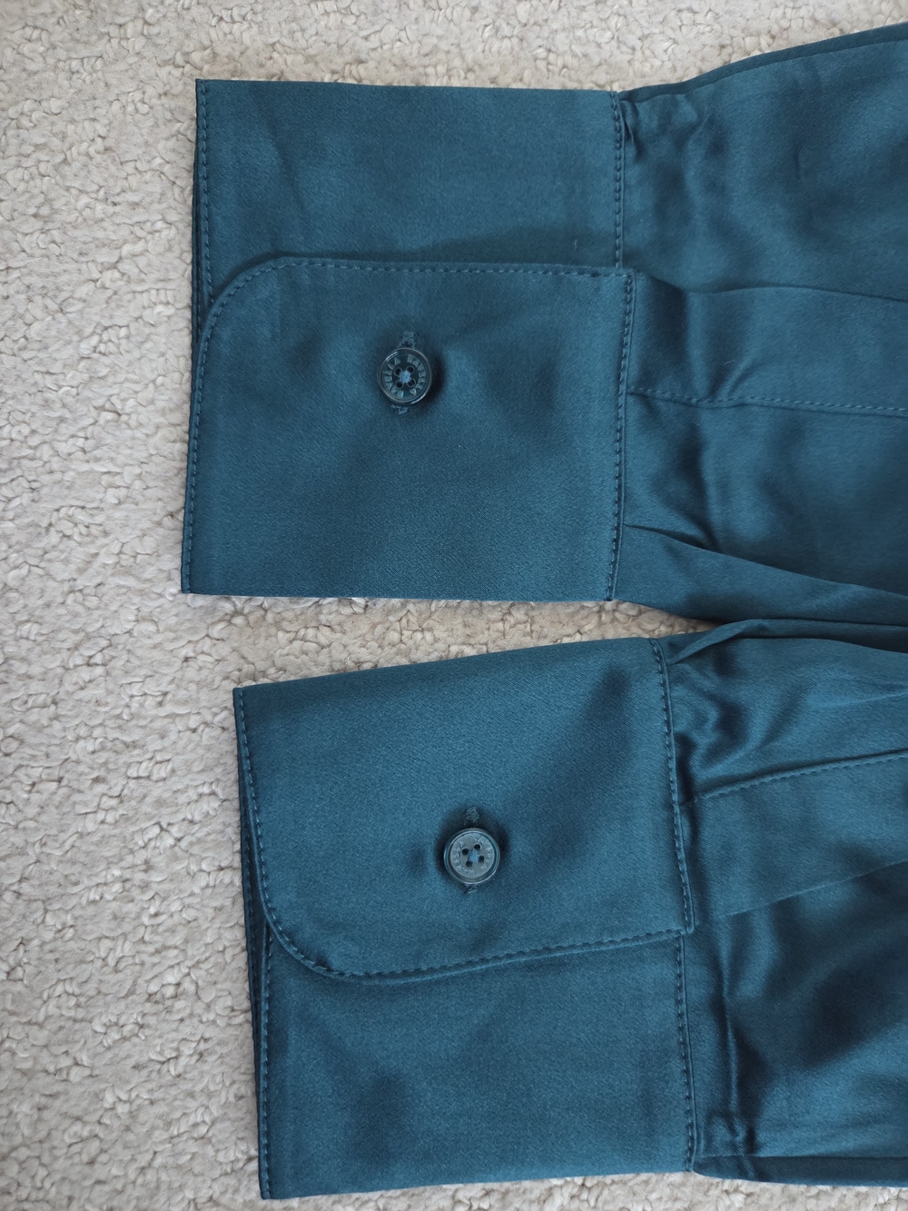 NWT Ravella Monaco Emerald Green Silk - Picture 7 of 7
